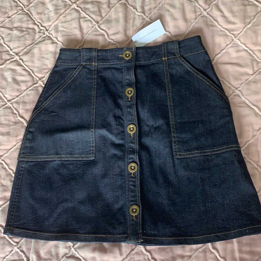 COPY - Banana Republic Jean Skirt